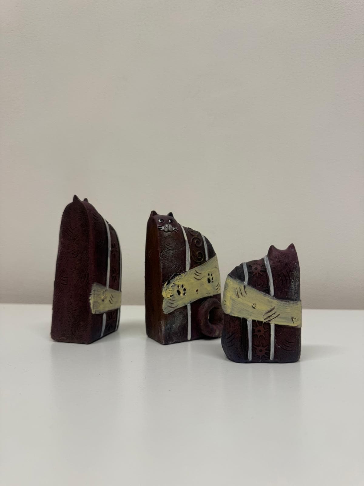 Keramické kočky — set 3 ks 2