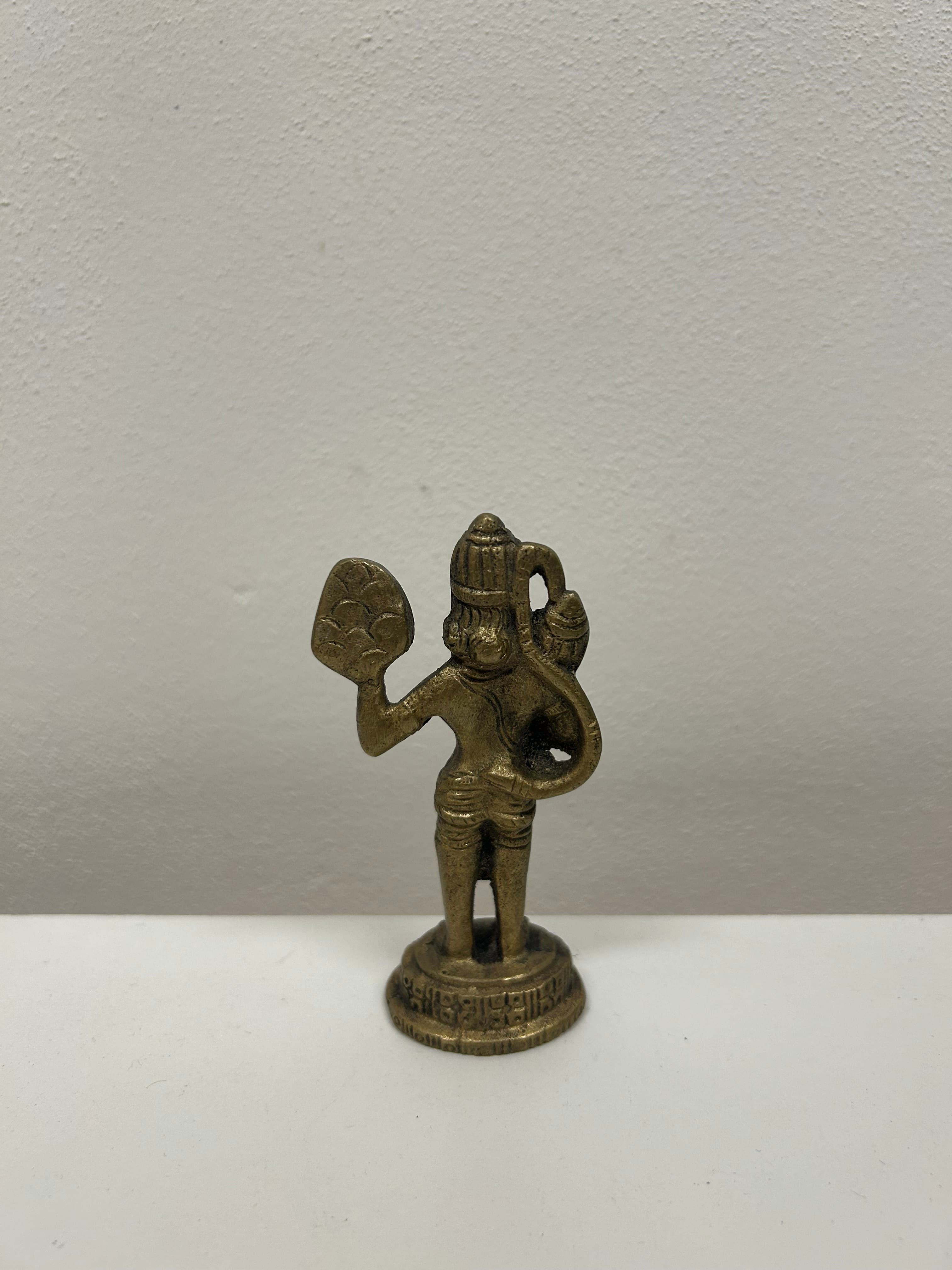 Hanuman — mosazná miniatura 2