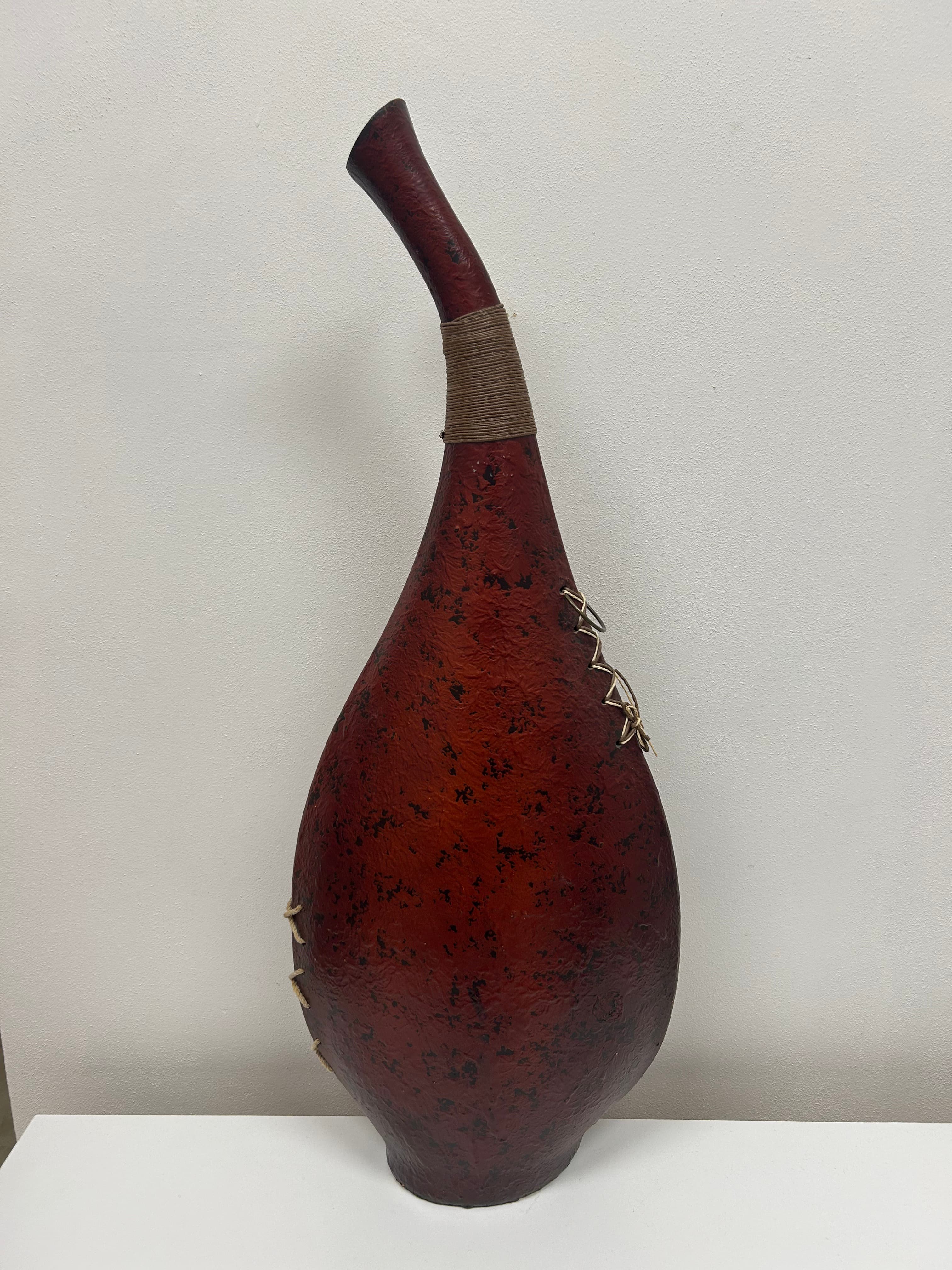 Dekorativní nádoba z tykve — etnický styl 2