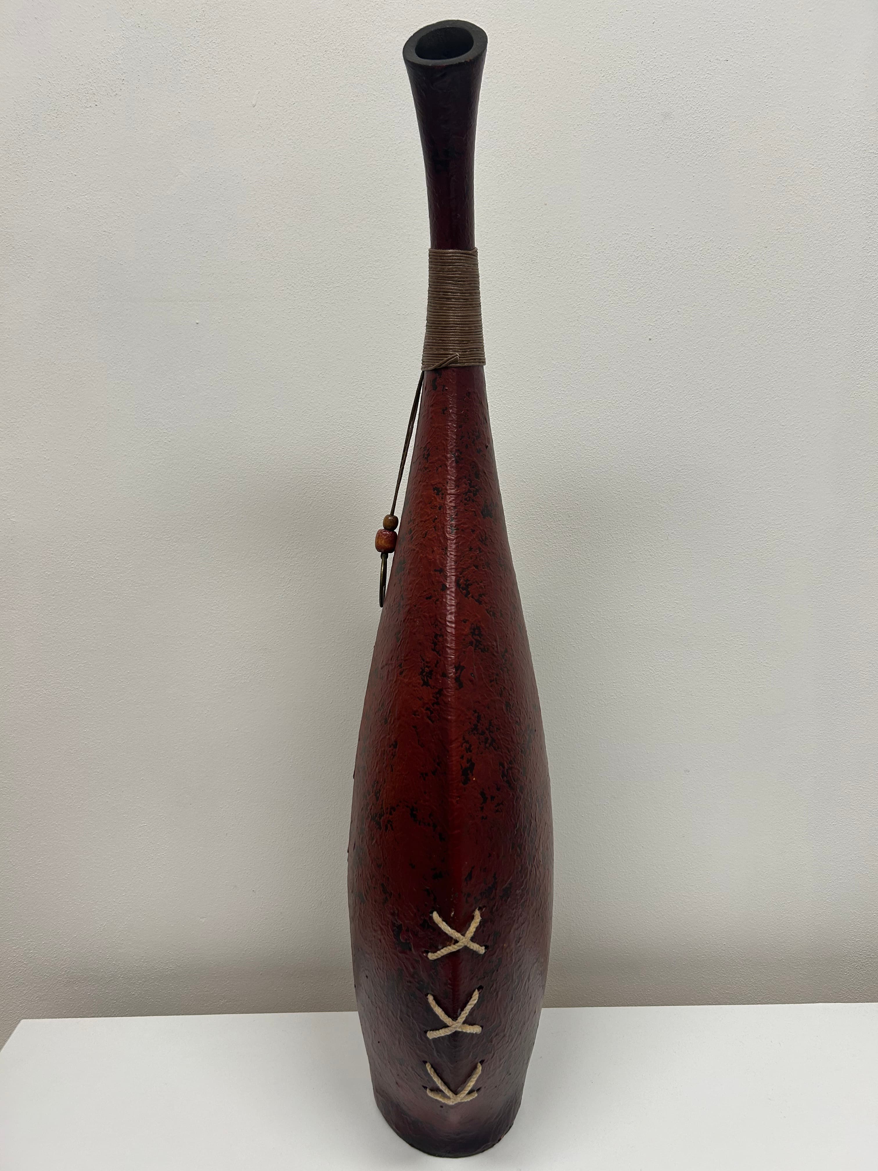 Dekorativní nádoba z tykve — etnický styl 3