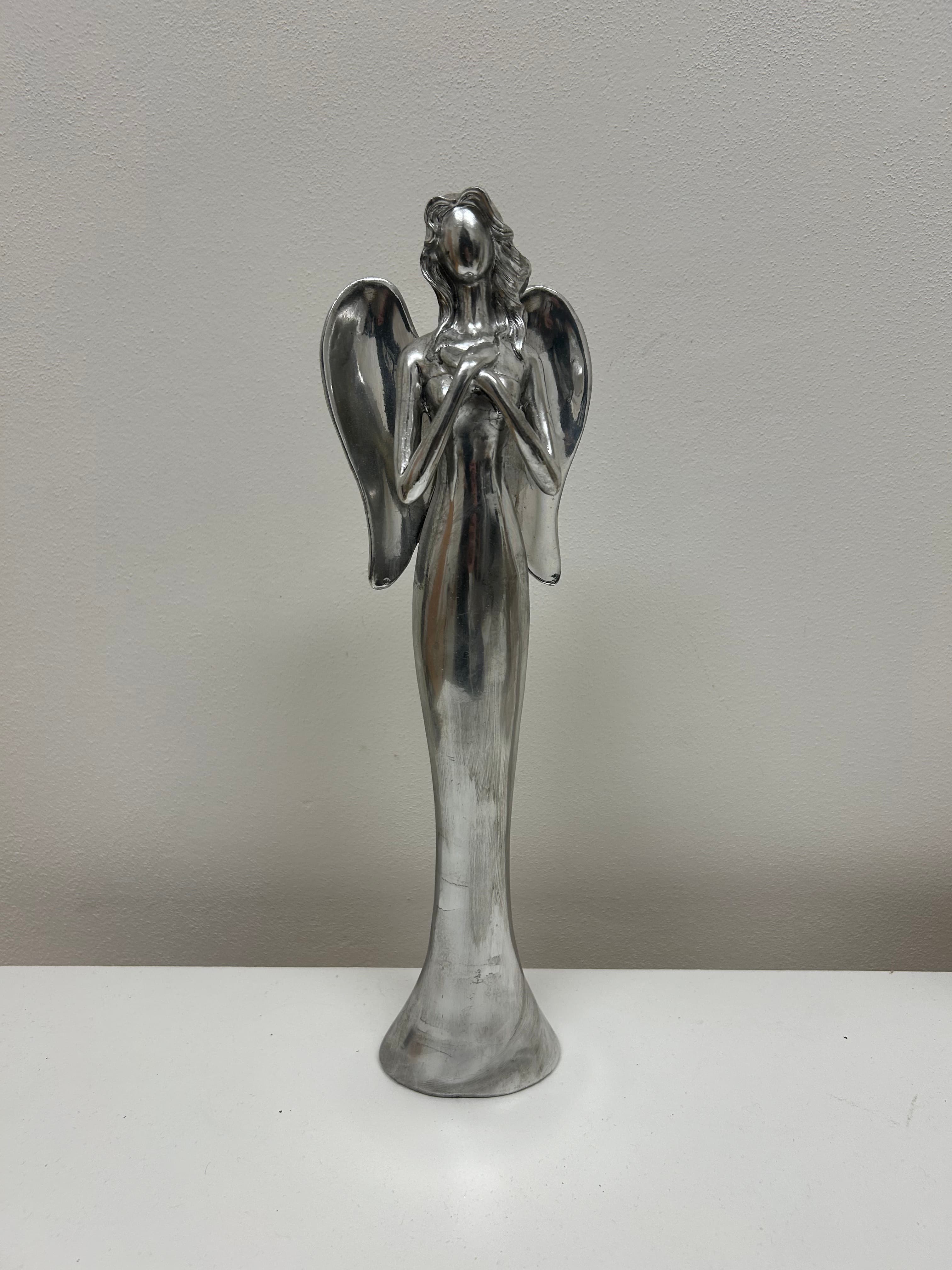 Stříbrný andílek — leštěný kov 2