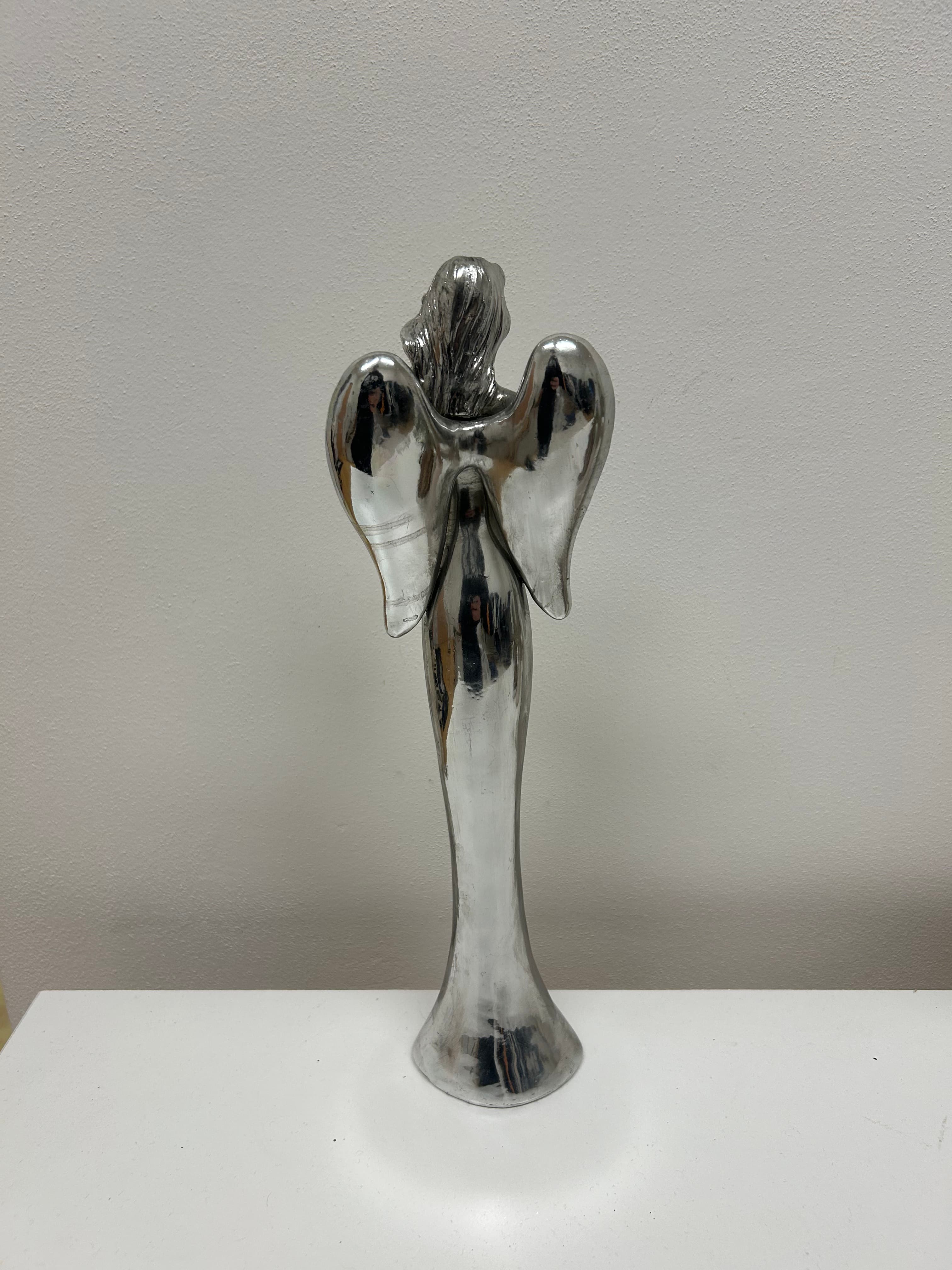 Stříbrný andílek — leštěný kov