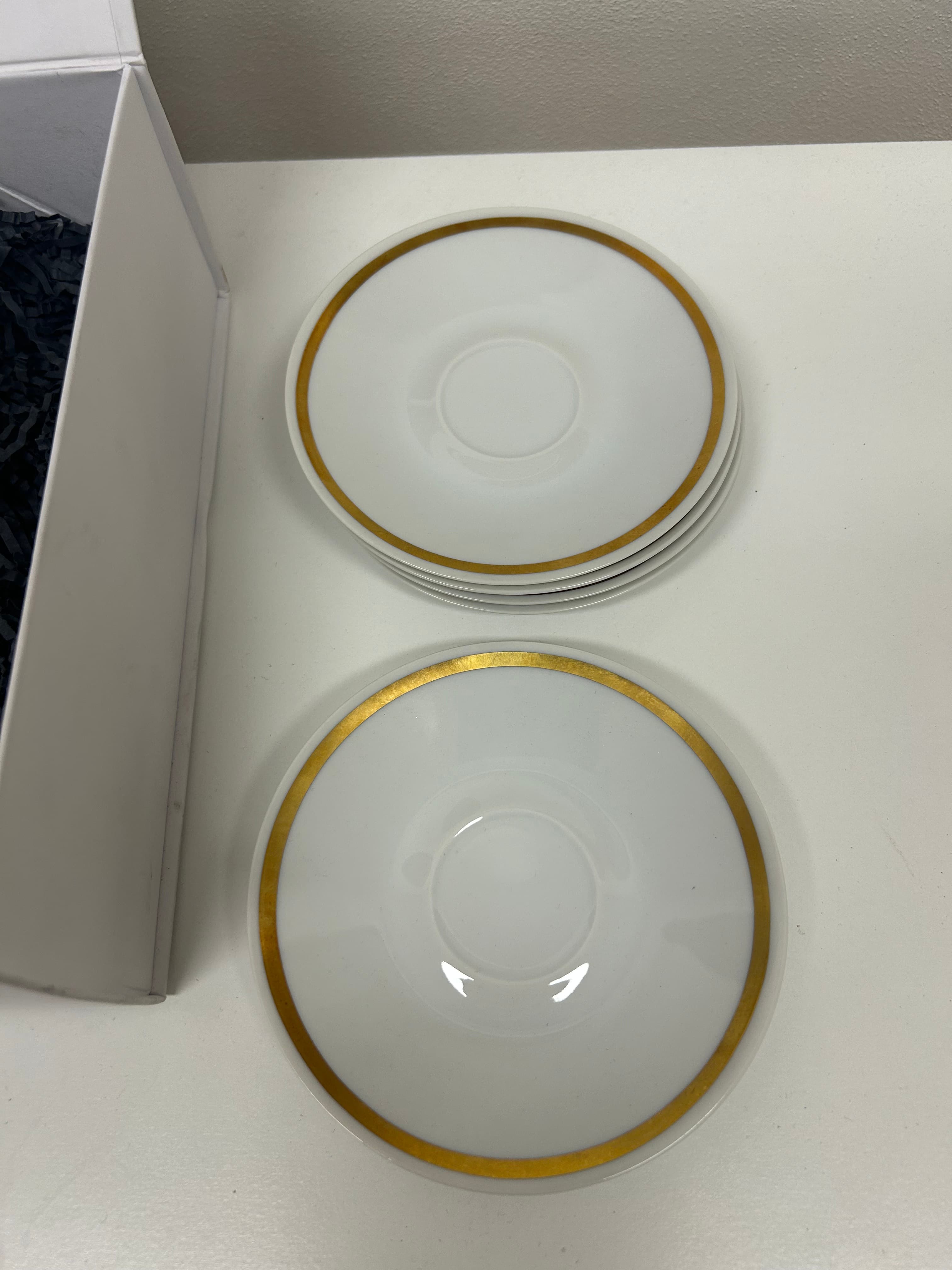 Sada 6 káv — porcelán, motivy plachetnic 3