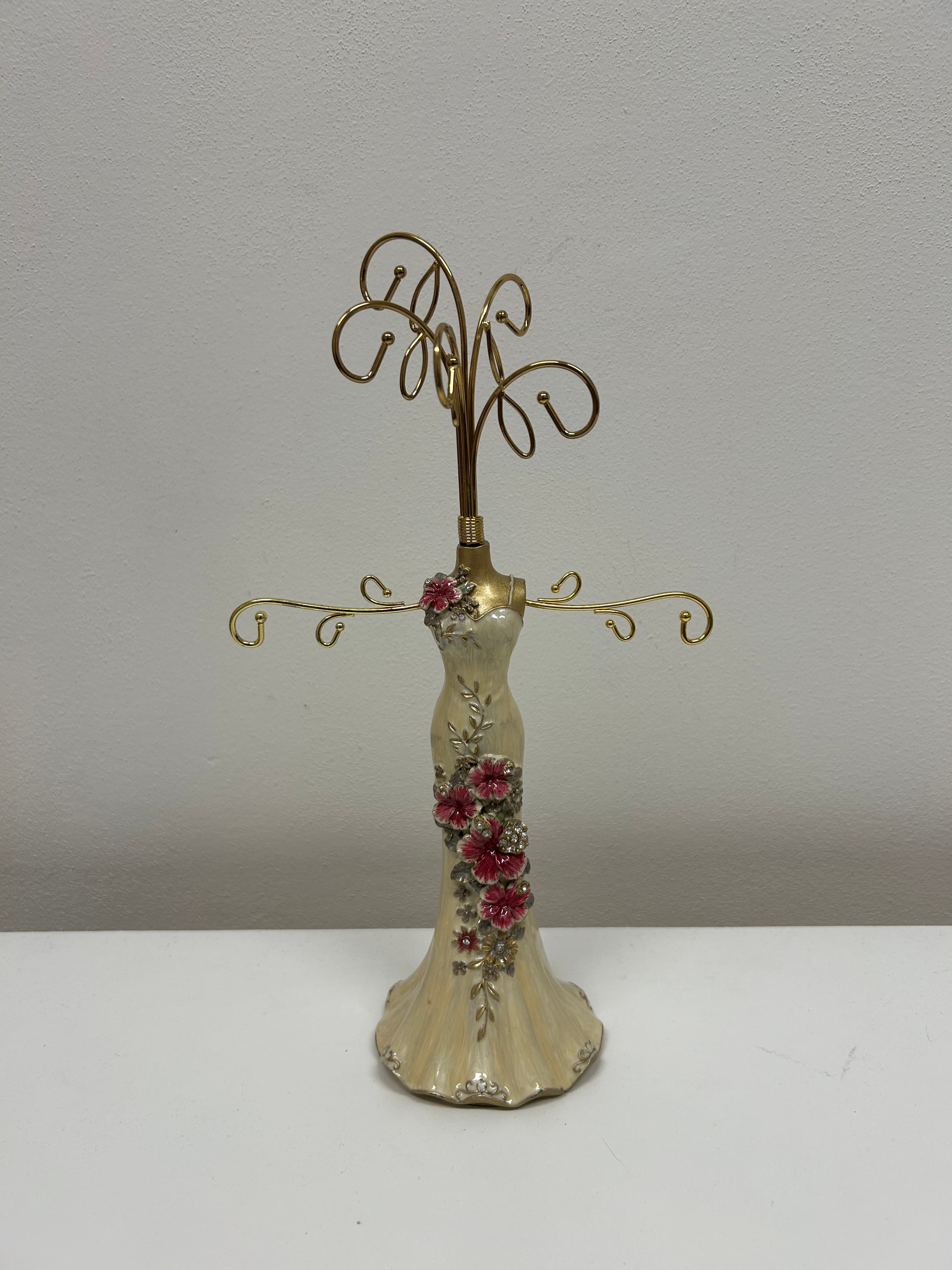 Stojan na šperky — porcelánová figurína