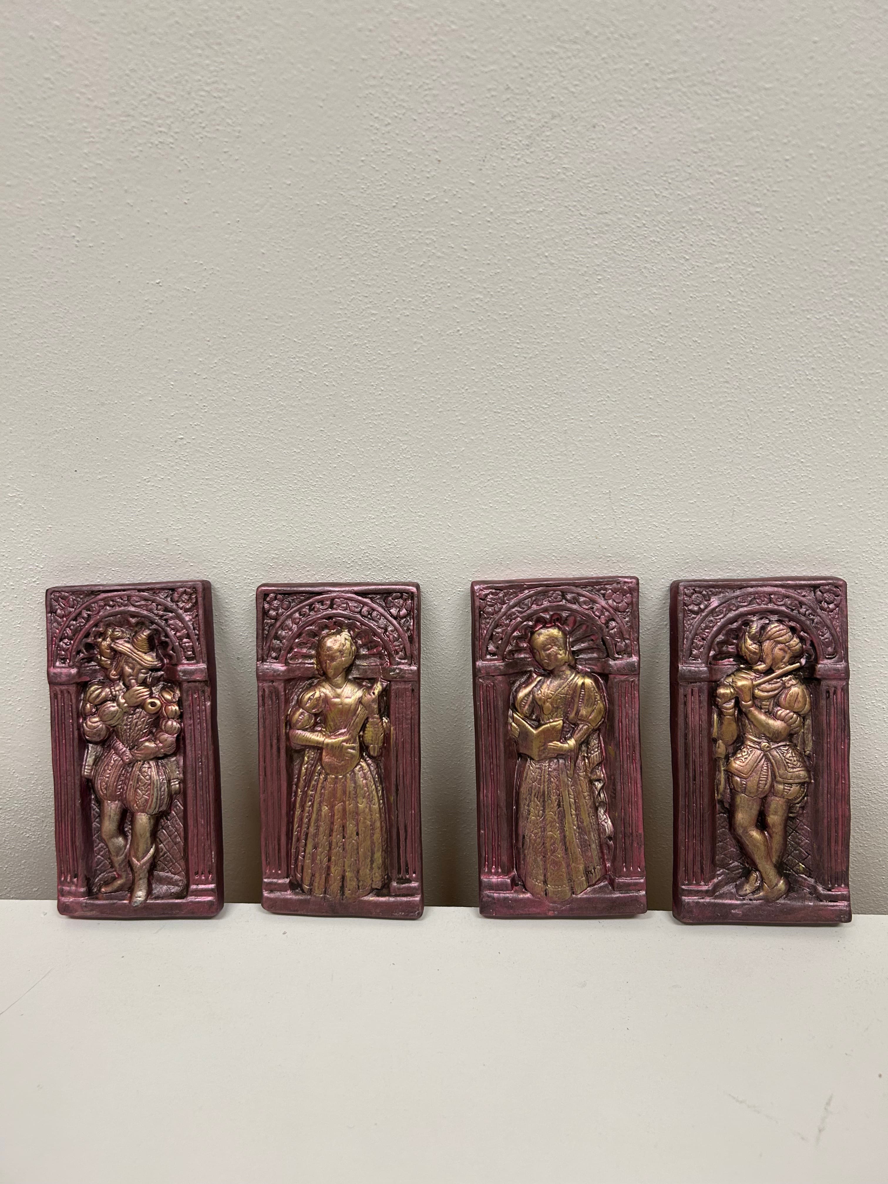 Renesanční reliéfní plaketka — na výběr z barev 4