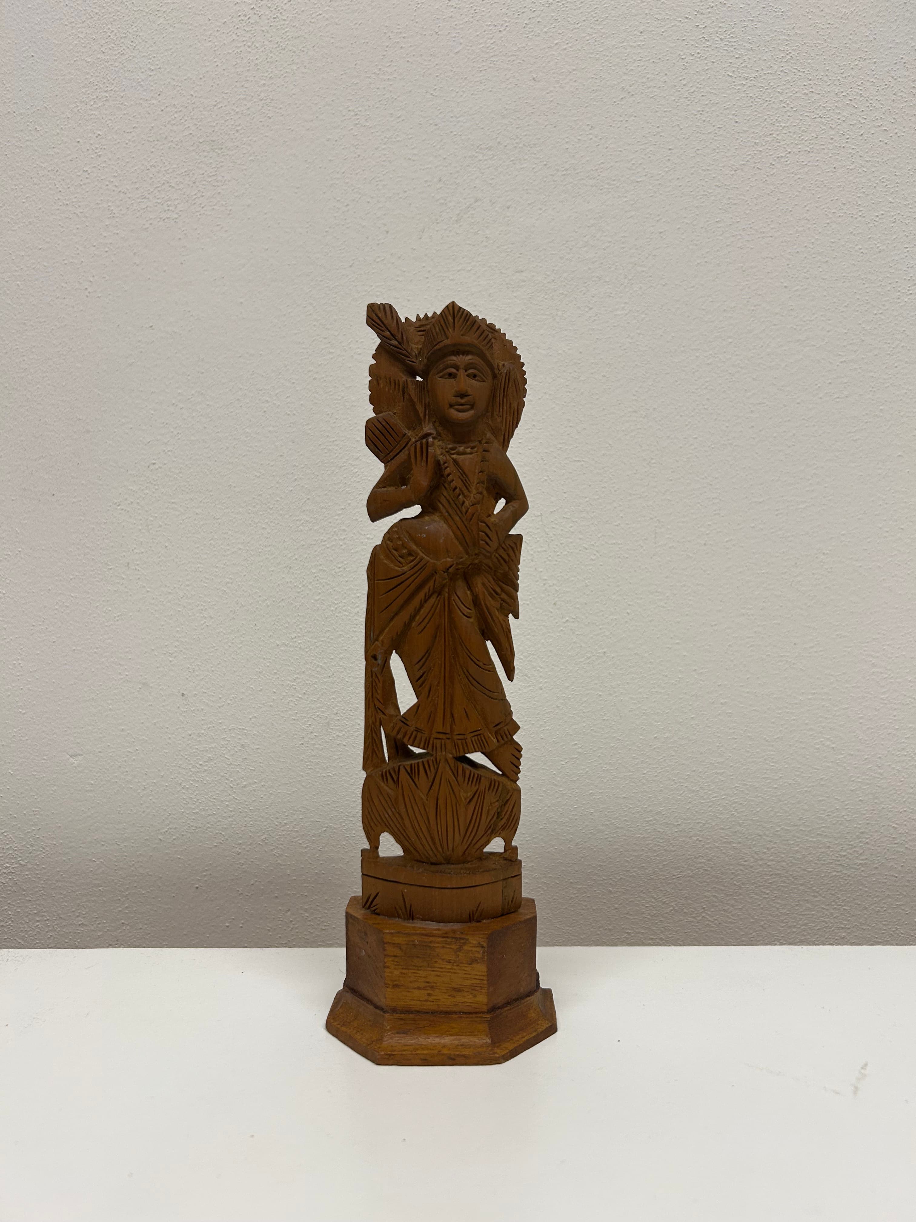 Indická dřevořezba — hinduistická bohyně